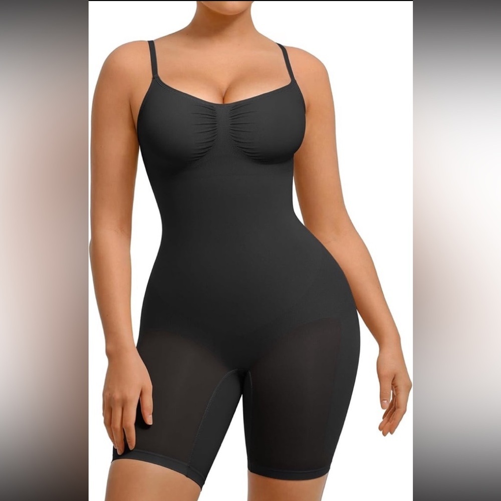 FeelinGirl Shapewear Bodysuit Tummy Control Seamless Sculpting Butt Lifter NWT S